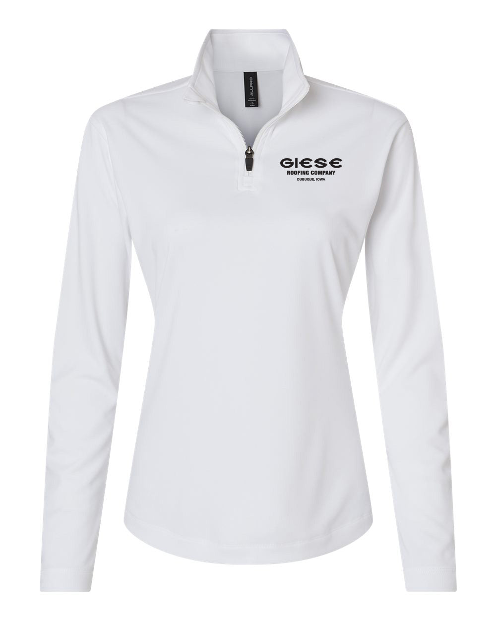 41870L- GIESE ROOFING AllPro - Pro-Lock Women's Performance Quarter-Zip Pullover