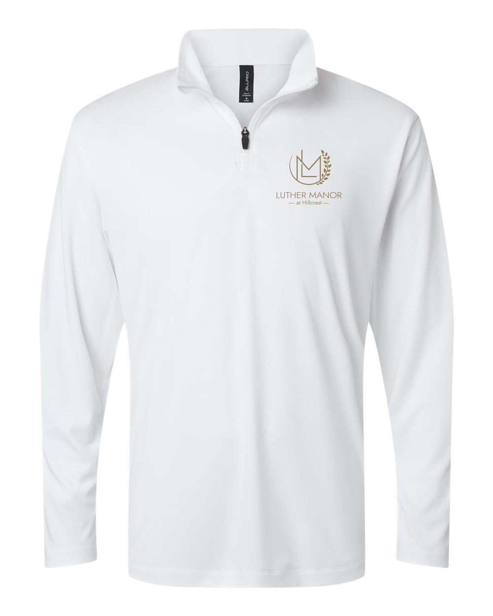 41870- LUTHER MANOR Men's Performance Quarter-Zip Pullover