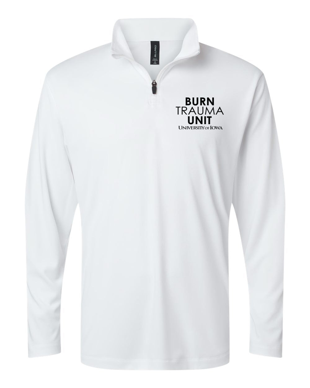 41870- U OF I BURN UNIT Men's Performance Quarter-Zip Pullover