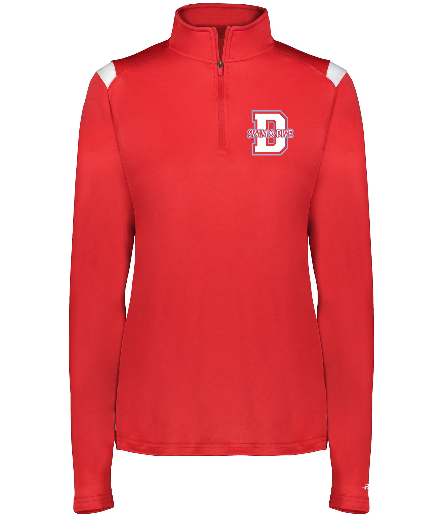 426600- DBQ SENIOR SWIM LADIES ON THE RISE 1/4 ZIP PULLOVER