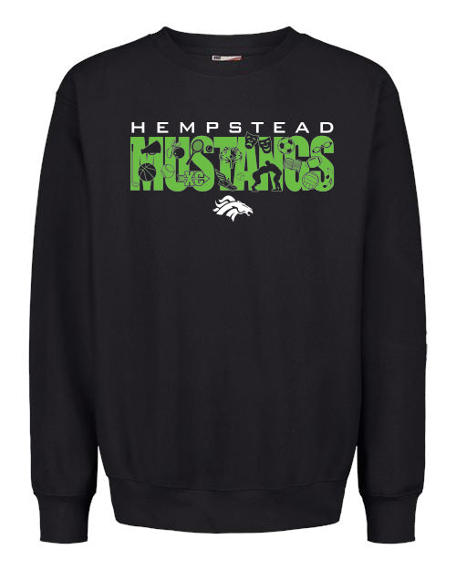 496- HEMPSTEAD STAFF Pro-Weave® Crewneck Sweatshirt