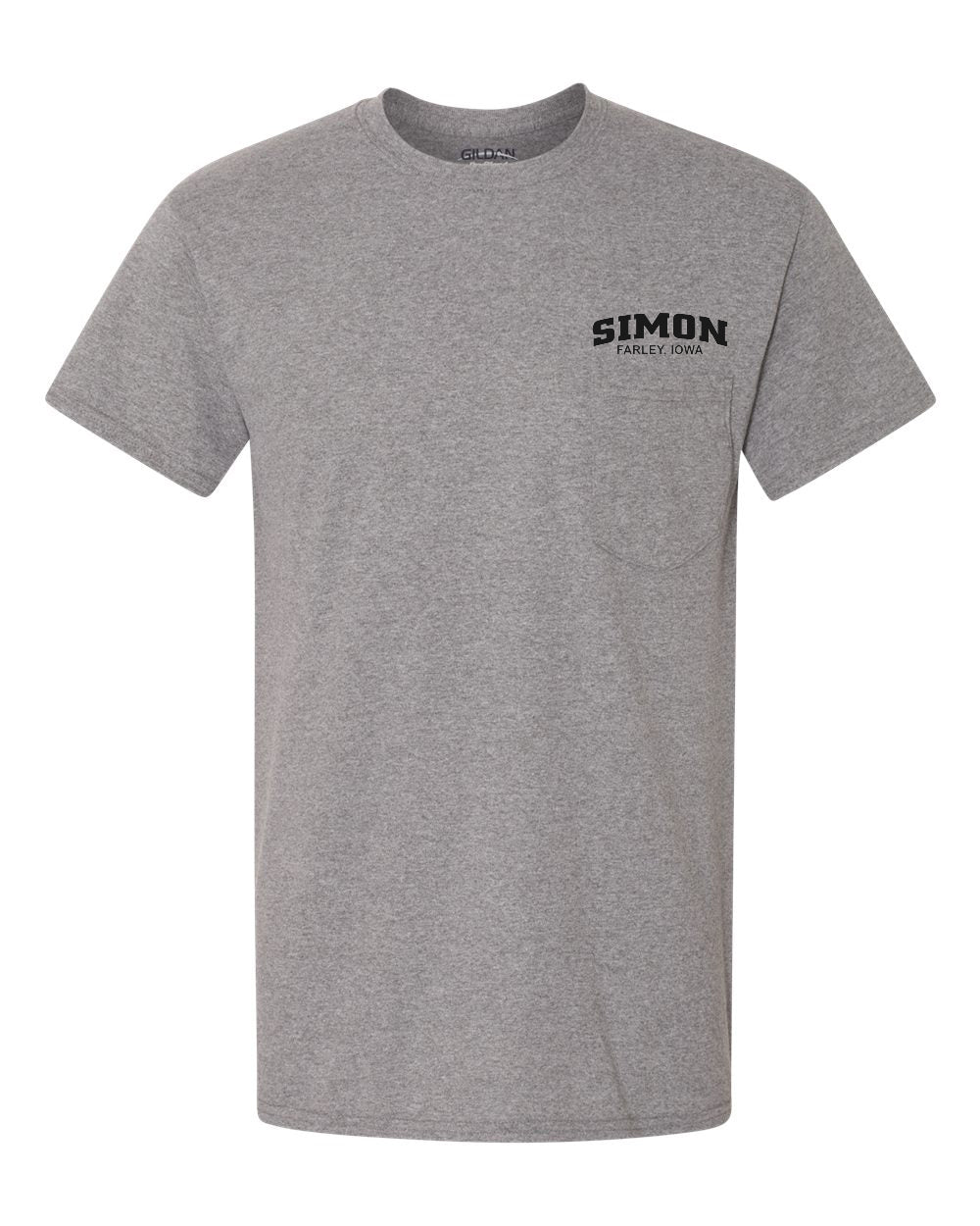 5300- SIMON CUSTOM FARMING Heavy Cotton™ Pocket T-Shirt
