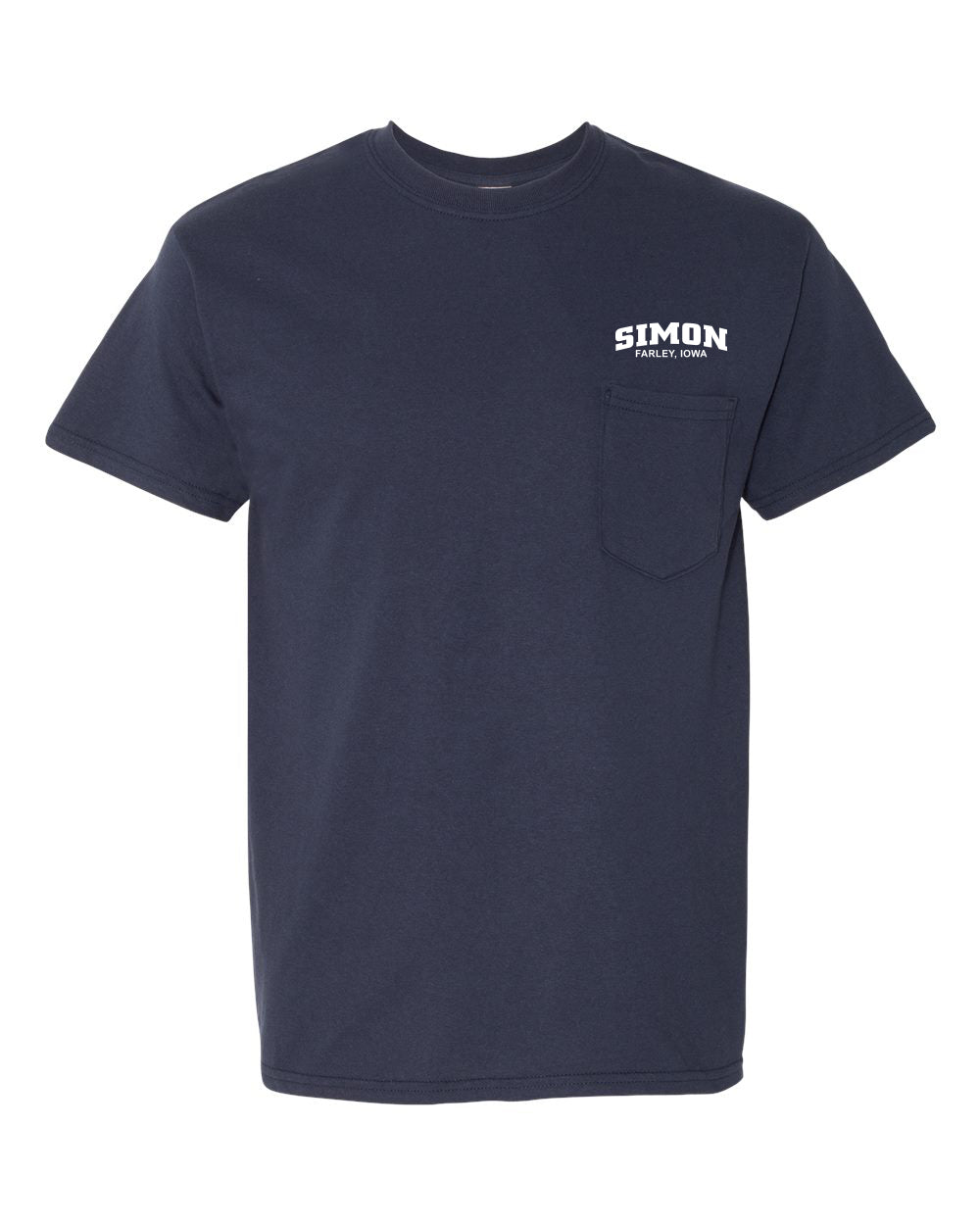 5300- SIMON CUSTOM FARMING Heavy Cotton™ Pocket T-Shirt