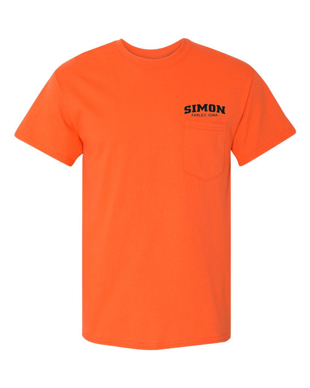 5300- SIMON CUSTOM FARMING Heavy Cotton™ Pocket T-Shirt