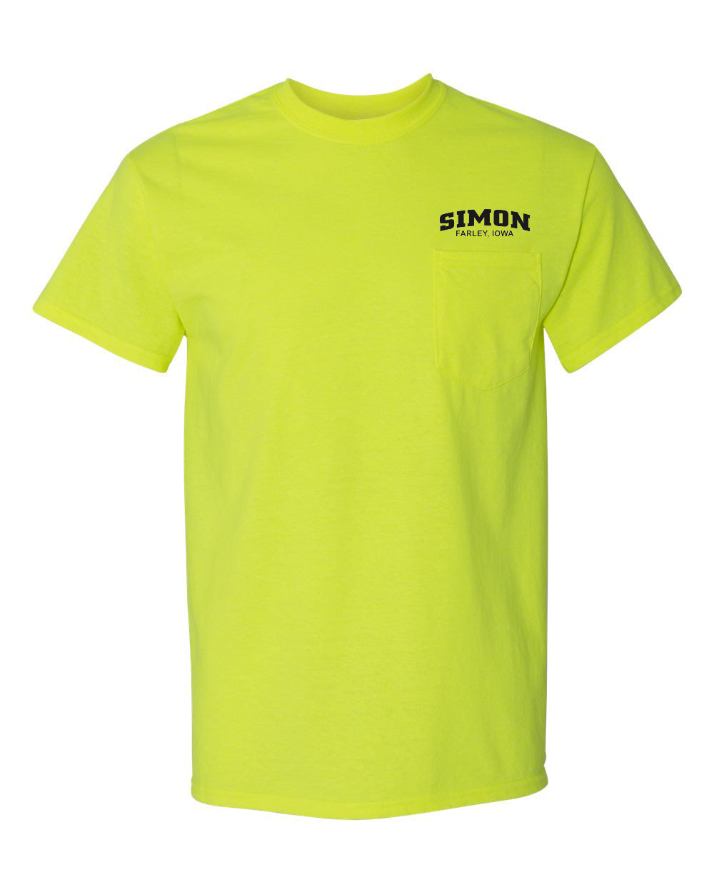 5300- SIMON CUSTOM FARMING Heavy Cotton™ Pocket T-Shirt