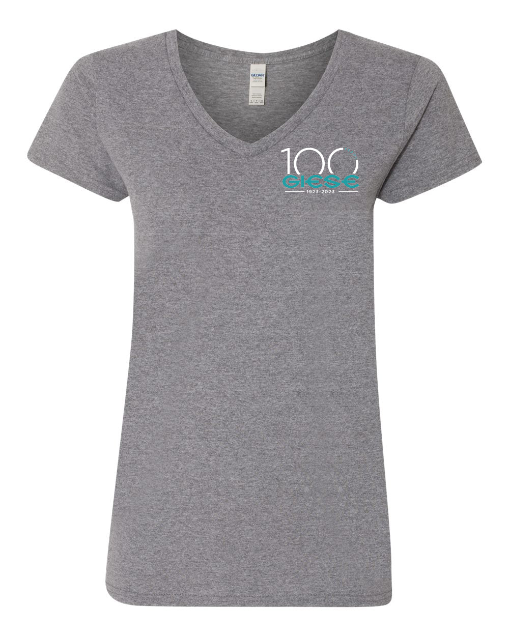 5V00L- GIESE Heavy Cotton™ Women’s V-Neck T-Shirt