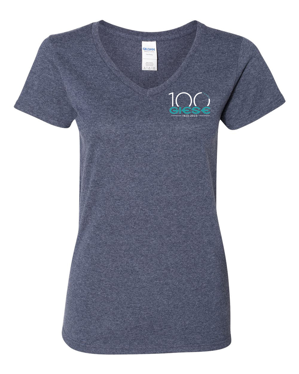 5V00L- GIESE Heavy Cotton™ Women’s V-Neck T-Shirt