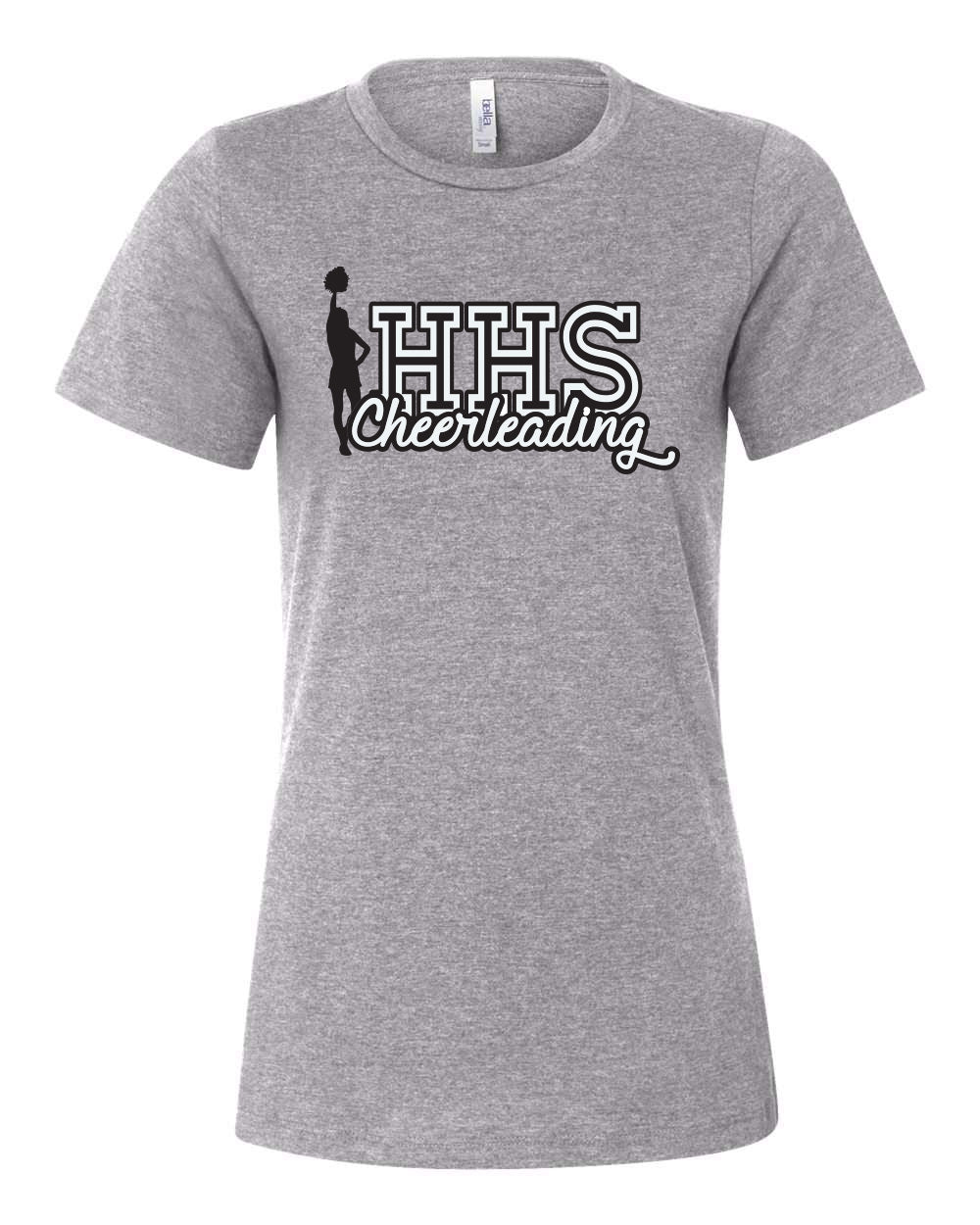 6400CVC- HEMPSTEAD CHEERLEADING Women’s Relaxed Fit Heather CVC Tee
