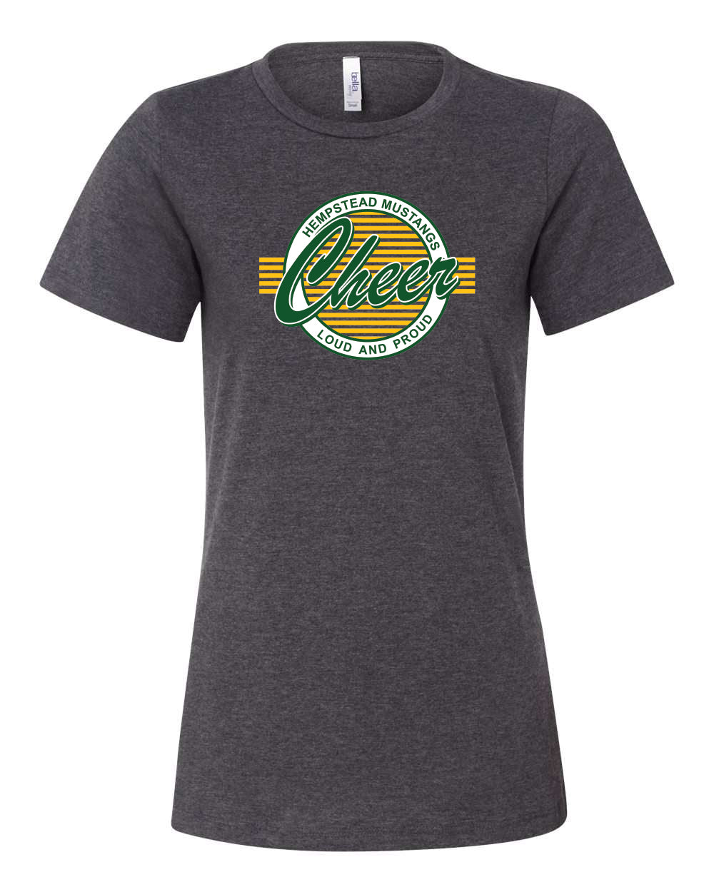 6400CVC- HEMPSTEAD CHEER Women’s Relaxed Fit Heather CVC Tee