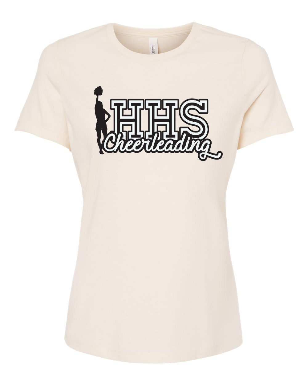 6400CVC- HEMPSTEAD CHEERLEADING Women’s Relaxed Fit Heather CVC Tee