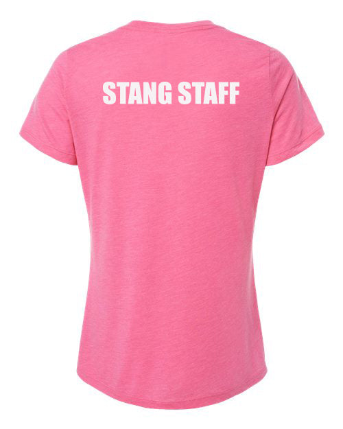 6413- HEMPSTEAD STAFF Women’s Relaxed Fit Triblend Tee