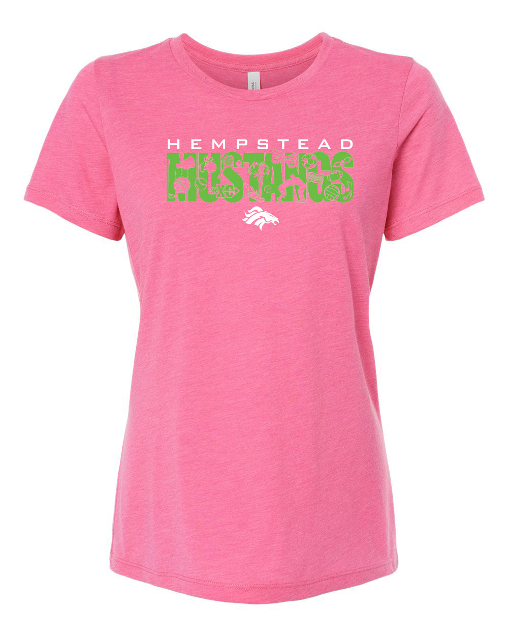 6413- HEMPSTEAD STAFF Women’s Relaxed Fit Triblend Tee
