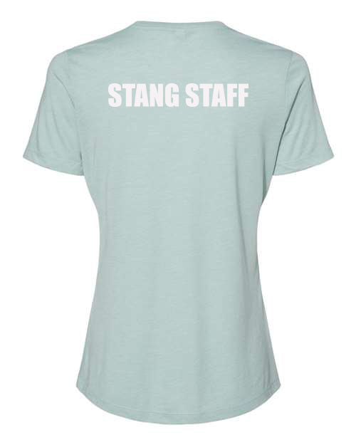6413- HEMPSTEAD STAFF Women’s Relaxed Fit Triblend Tee