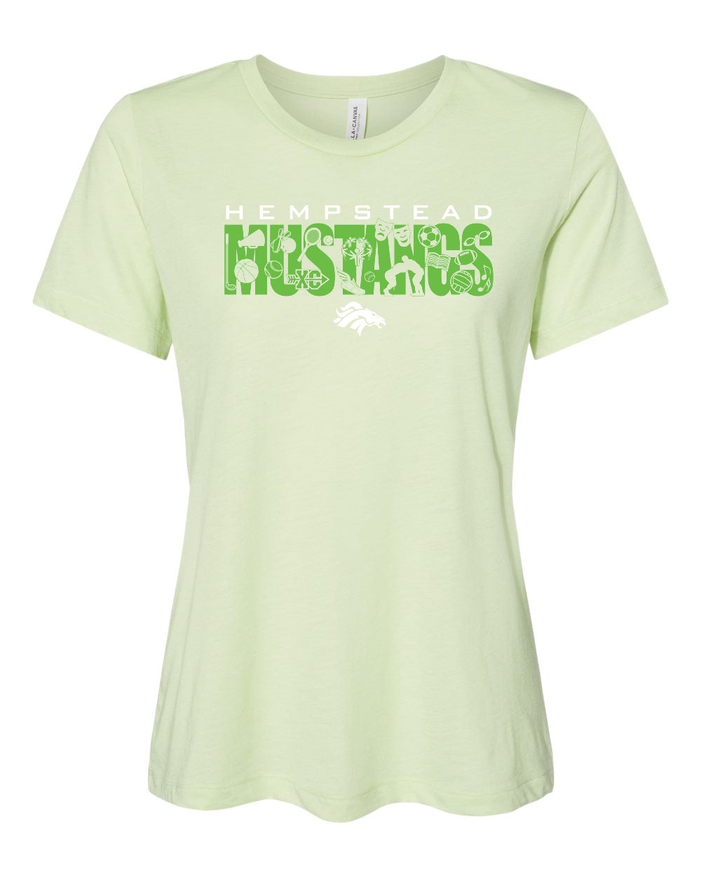 6413- HEMPSTEAD STAFF Women’s Relaxed Fit Triblend Tee