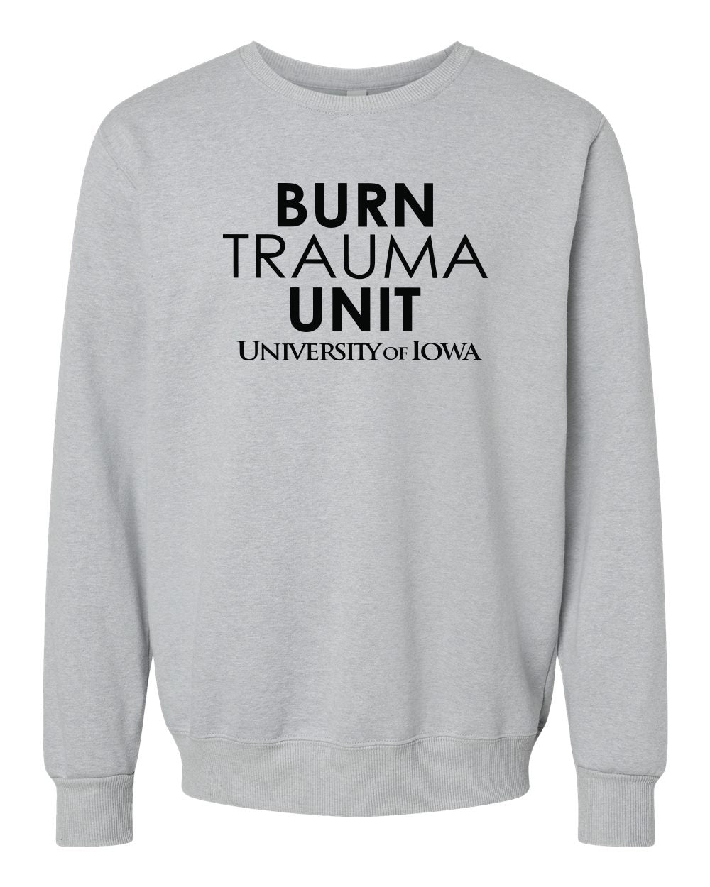 701M- U OF I BURN UNIT Premium Blend Ring-Spun Crewneck Sweatshirt