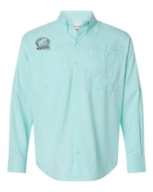 702- MISSISSIPPI WALLEYE CLUB- Men's Kitty Hawk Performance Fishing Shirt