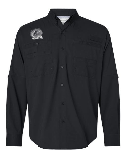 702- MISSISSIPPI WALLEYE CLUB- Men's Kitty Hawk Performance Fishing Shirt