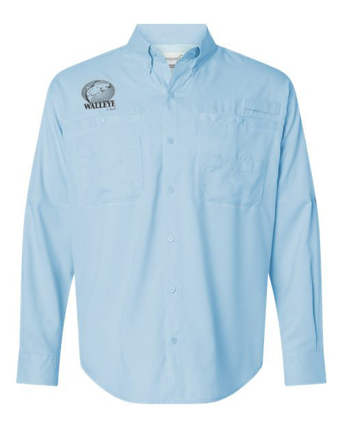 702- MISSISSIPPI WALLEYE CLUB- Men's Kitty Hawk Performance Fishing Shirt