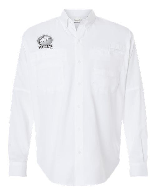 702- MISSISSIPPI WALLEYE CLUB- Men's Kitty Hawk Performance Fishing Shirt