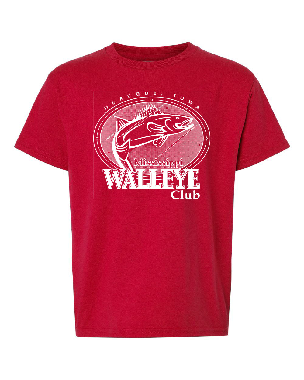 8000B- MISSISSIPPI WALLEYE CLUB Youth DryBlend® T-Shirt