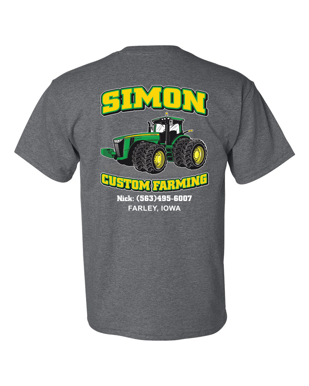 8000- SIMON CUSTOM FARMING DryBlend® T-Shirt