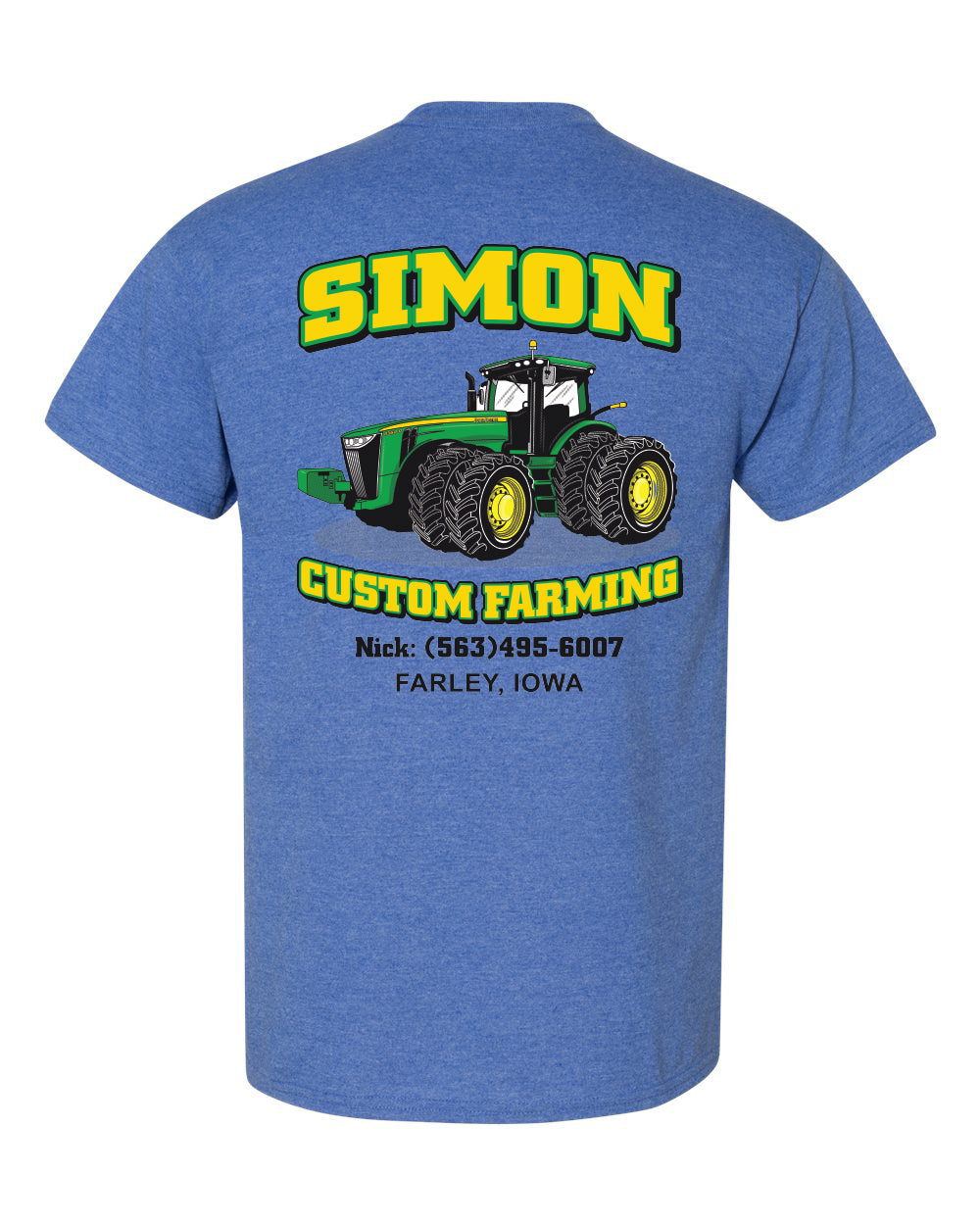 8000- SIMON CUSTOM FARMING DryBlend® T-Shirt