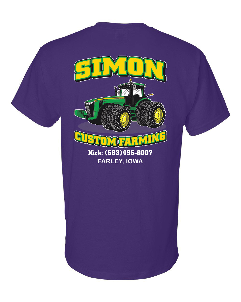 8000- SIMON CUSTOM FARMING DryBlend® T-Shirt