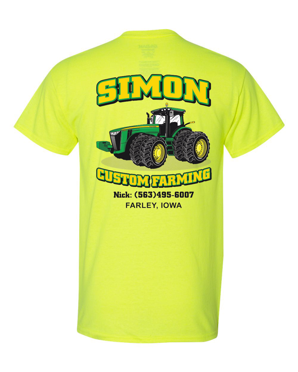 8000- SIMON CUSTOM FARMING DryBlend® T-Shirt