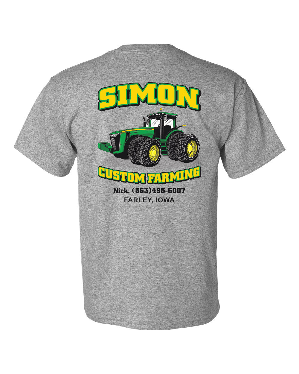 8000- SIMON CUSTOM FARMING DryBlend® T-Shirt