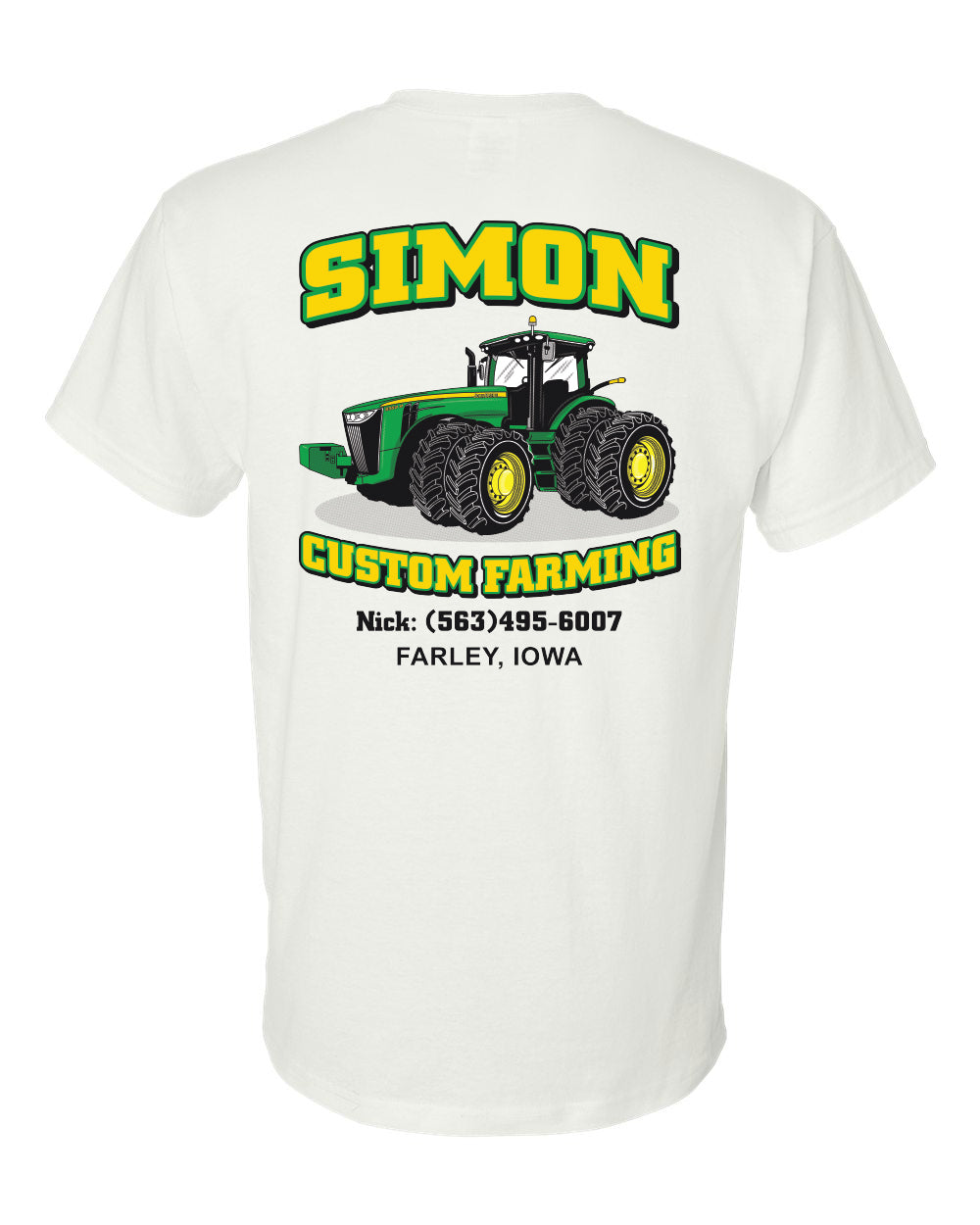 8000- SIMON CUSTOM FARMING DryBlend® T-Shirt