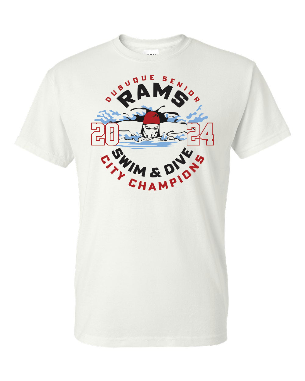 2000- SENIOR SWIM CITY CHAMPS - Gildan - Ultra Cotton® T-Shirt