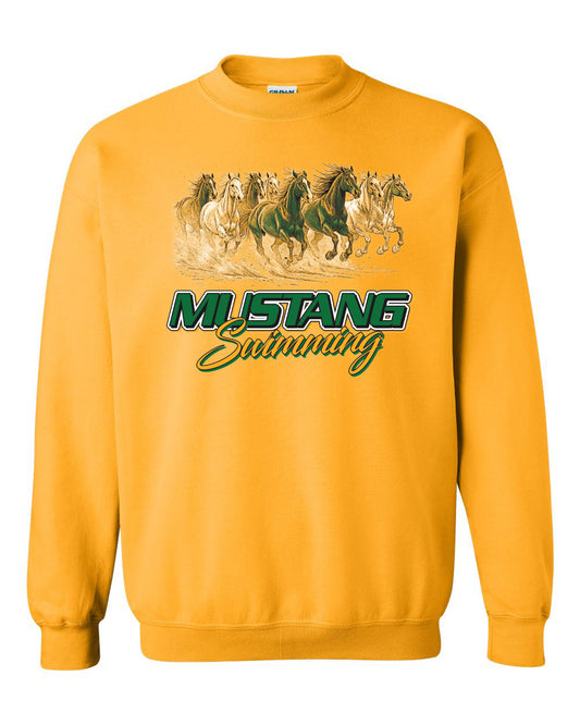 18000- HEMPSTEAD SWIMMING Heavy Blend™ Crewneck Sweatshirt