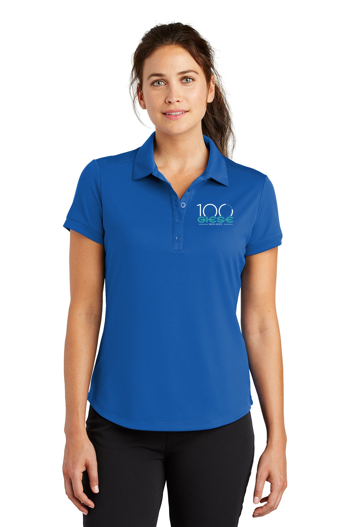 811807- GIESE Nike Ladies Dri-FIT Players Modern Fit Polo