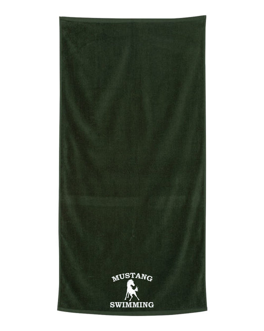 QV3060- HEMPSTEAD SWIMMING Velour Beach Towel
