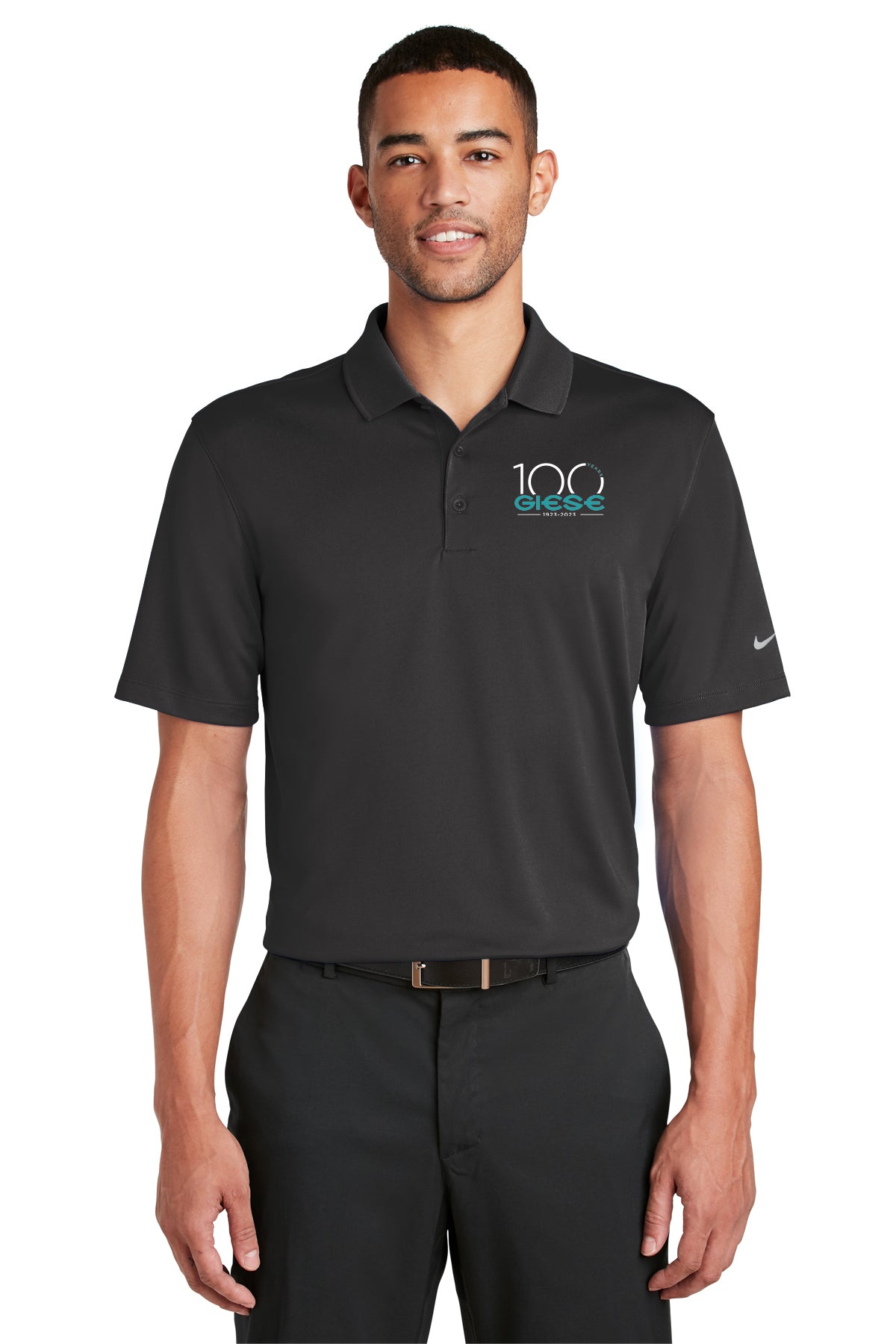 838956- GIESE Nike Dri-FIT Classic Fit Players Polo with Flat Knit Collar