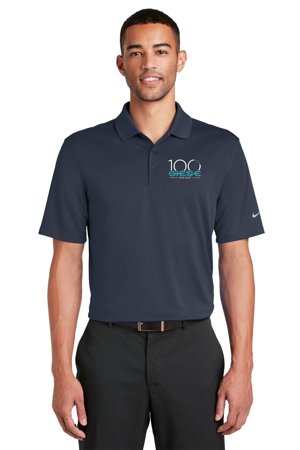 838956- GIESE Nike Dri-FIT Classic Fit Players Polo with Flat Knit Collar