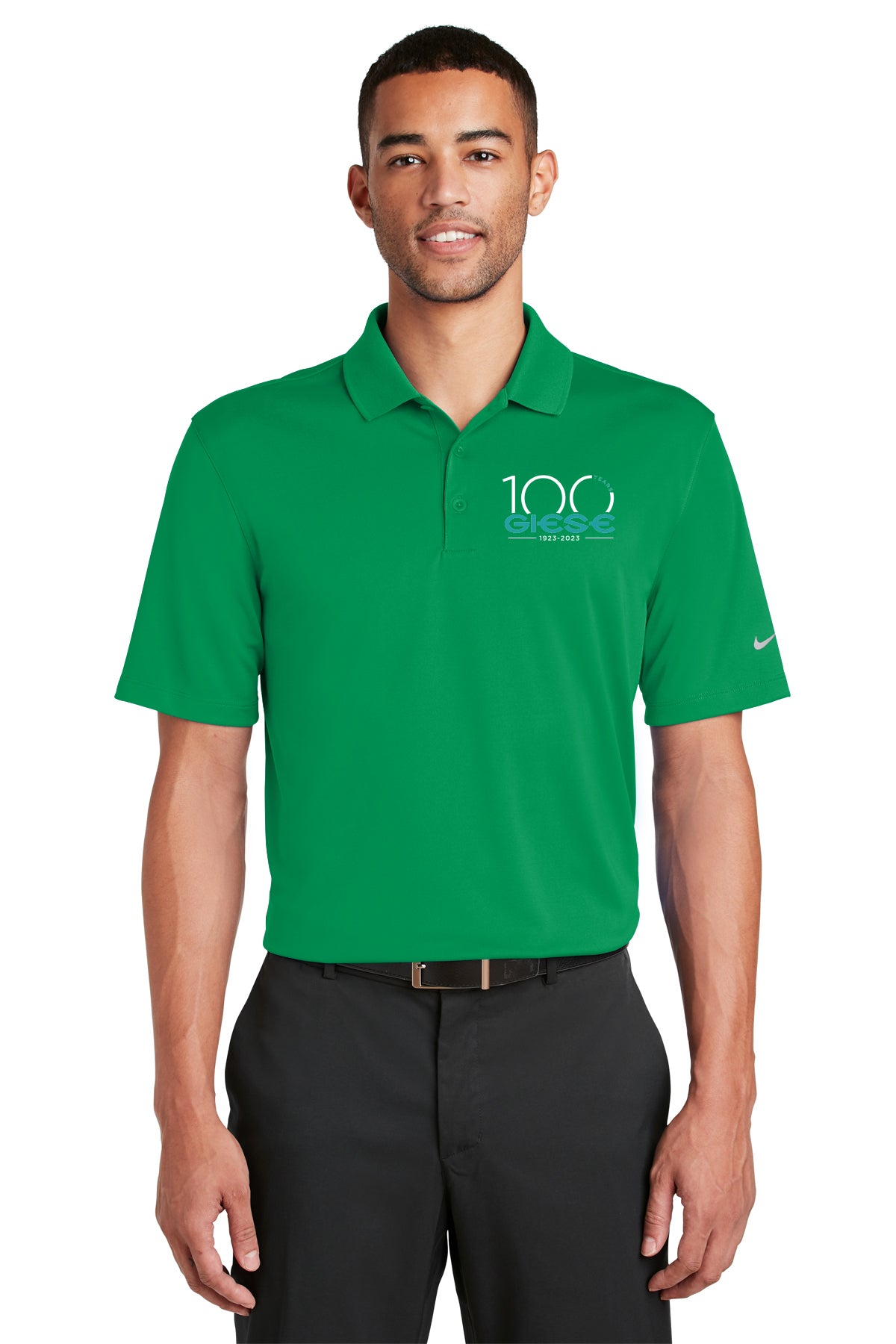 838956- GIESE Nike Dri-FIT Classic Fit Players Polo with Flat Knit Collar