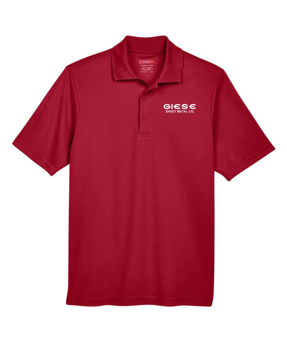 88181- GIESE SHEET METAL CORE365 - Origin Performance Piqué Polo