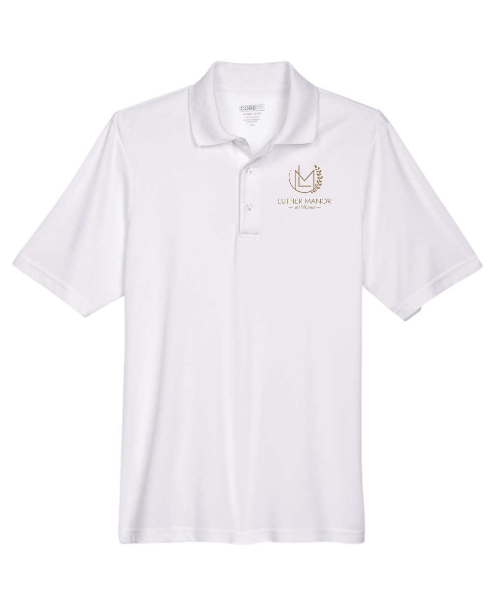 88181- LUTHER MANOR Men's Origin Performance Piqué Polo