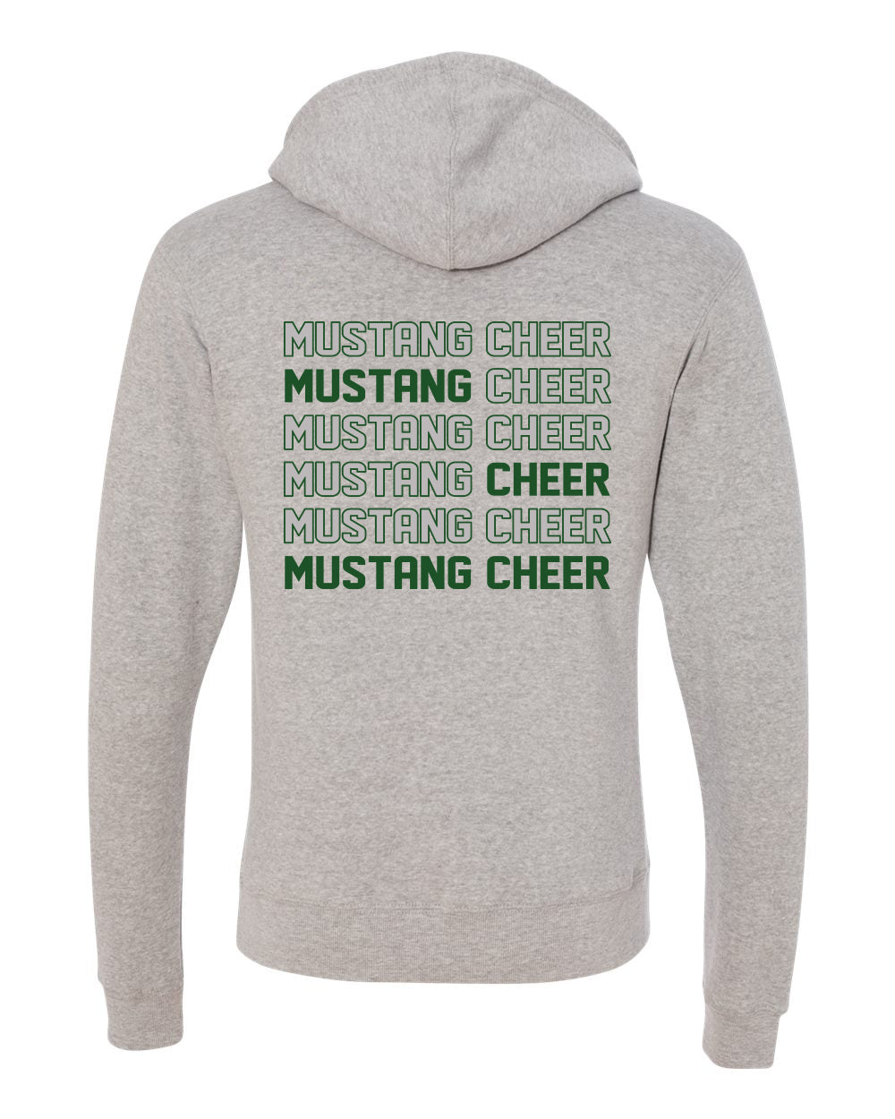 8871- HEMPSTEAD CHEER Triblend Fleece Hooded Sweatshirt