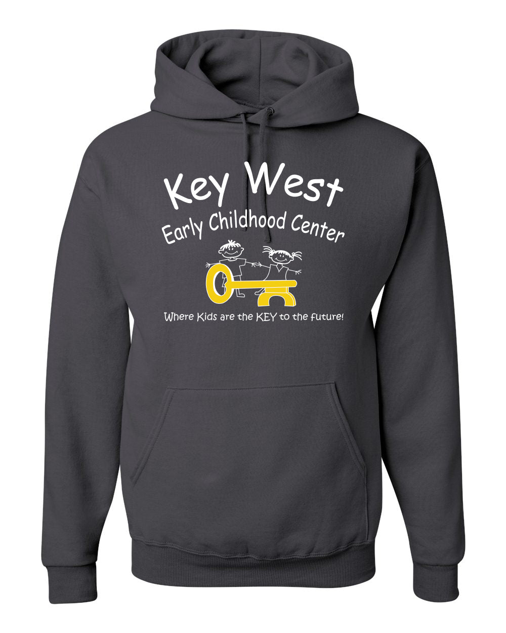 996M- KEY WEST EARLY CHILDHOOD JERZEES - NuBlend® Hooded Sweatshirt - 996MR