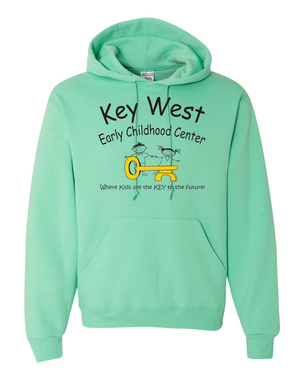 996M- KEY WEST EARLY CHILDHOOD JERZEES - NuBlend® Hooded Sweatshirt - 996MR