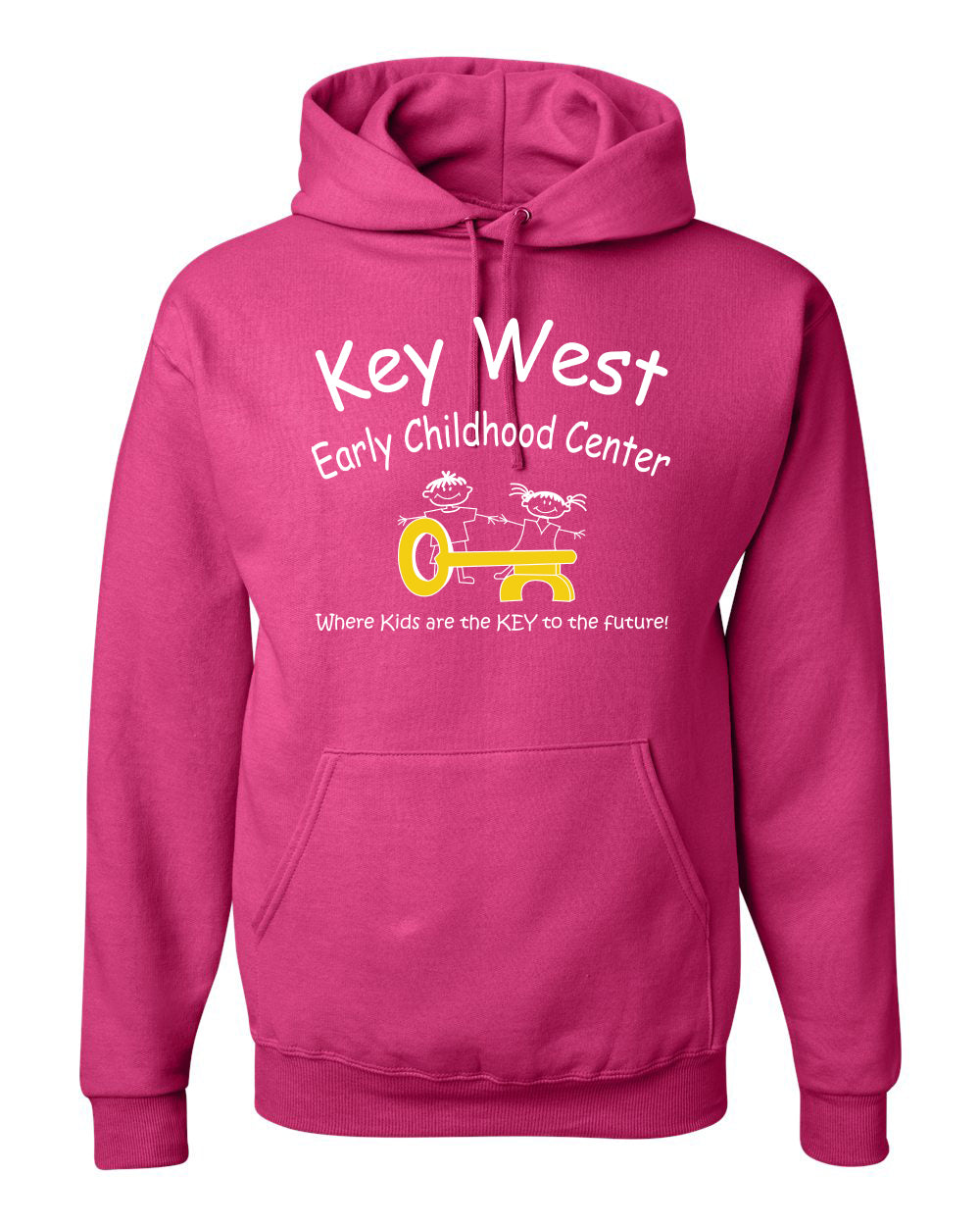 996M- KEY WEST EARLY CHILDHOOD JERZEES - NuBlend® Hooded Sweatshirt - 996MR