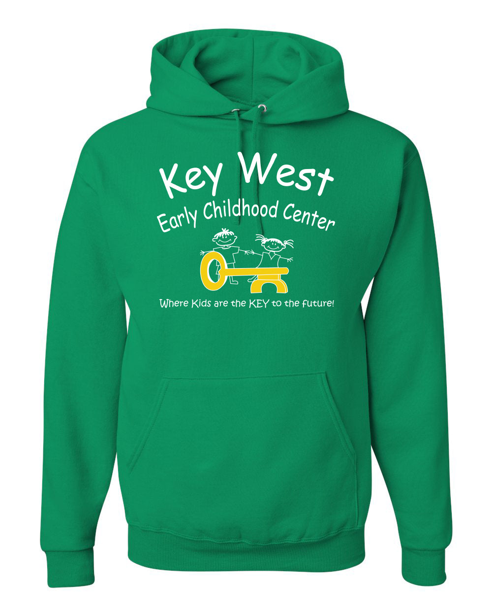 996M- KEY WEST EARLY CHILDHOOD JERZEES - NuBlend® Hooded Sweatshirt - 996MR