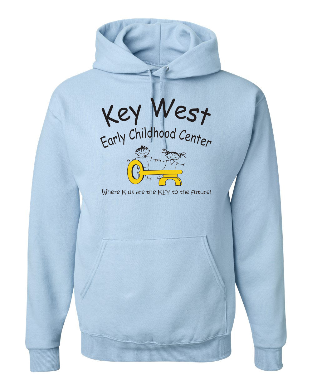 996M- KEY WEST EARLY CHILDHOOD JERZEES - NuBlend® Hooded Sweatshirt - 996MR