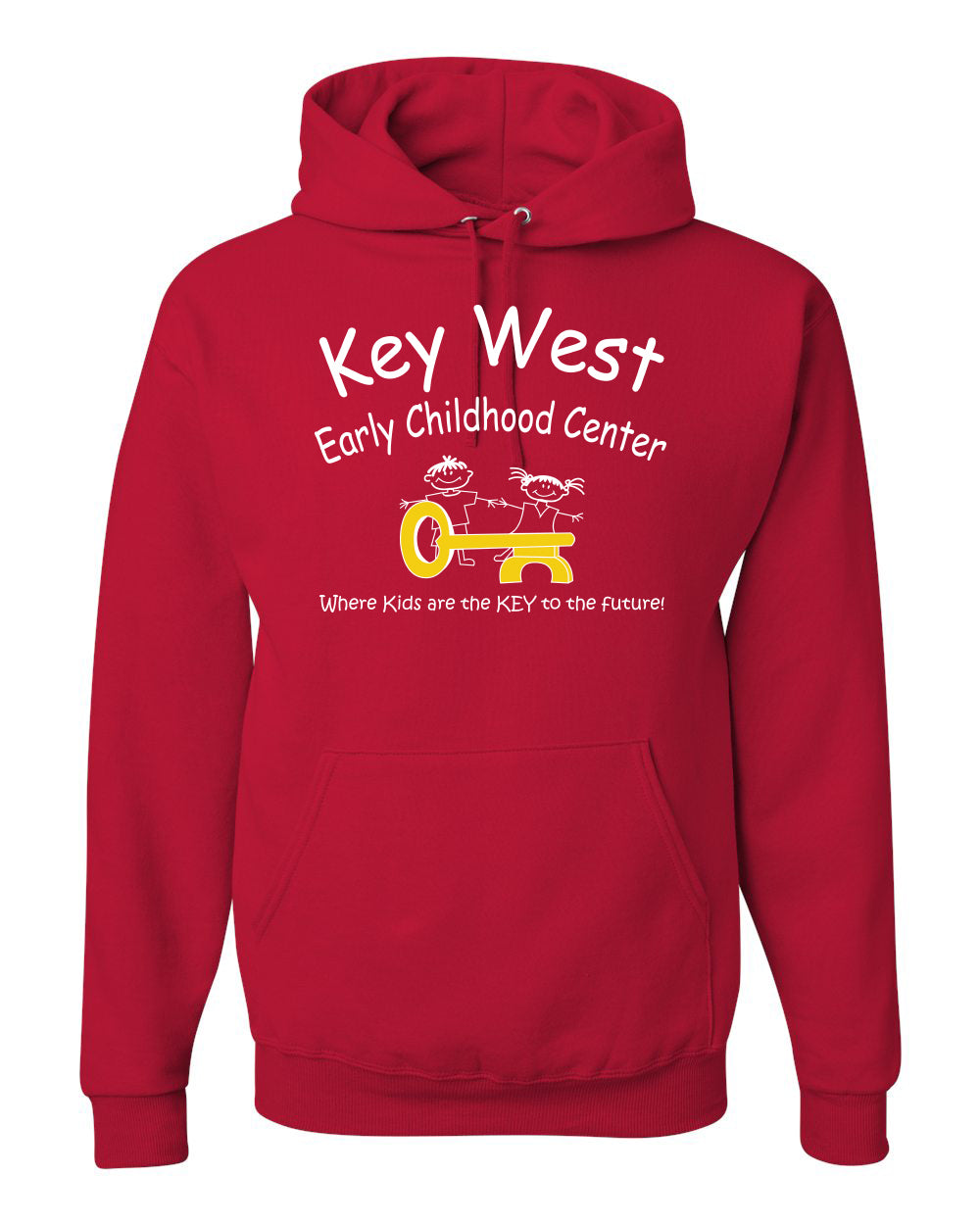 996M- KEY WEST EARLY CHILDHOOD JERZEES - NuBlend® Hooded Sweatshirt - 996MR
