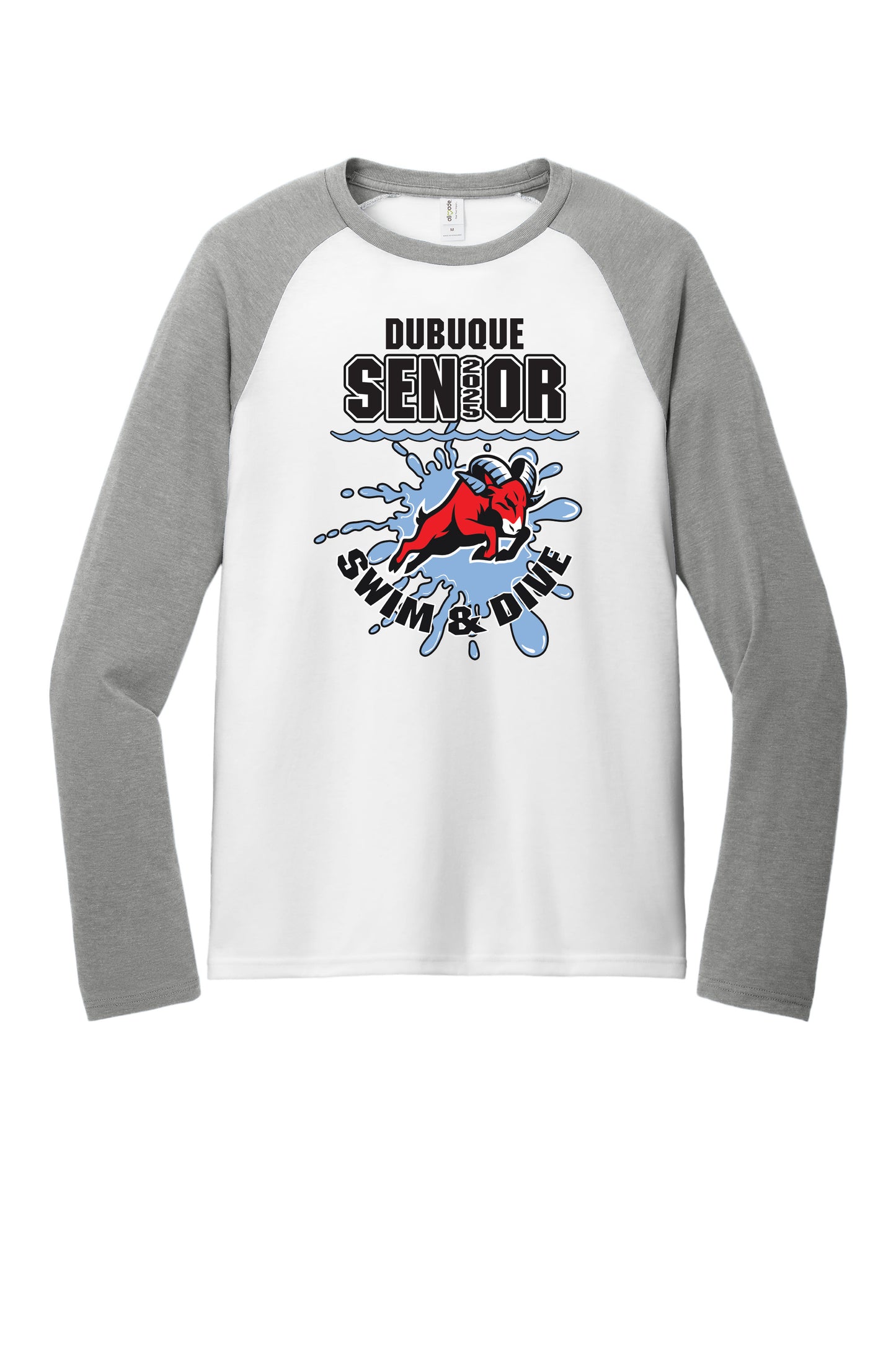 AL6009- DBQ SENIOR SWIM Unisex Tri-Blend Long Sleeve