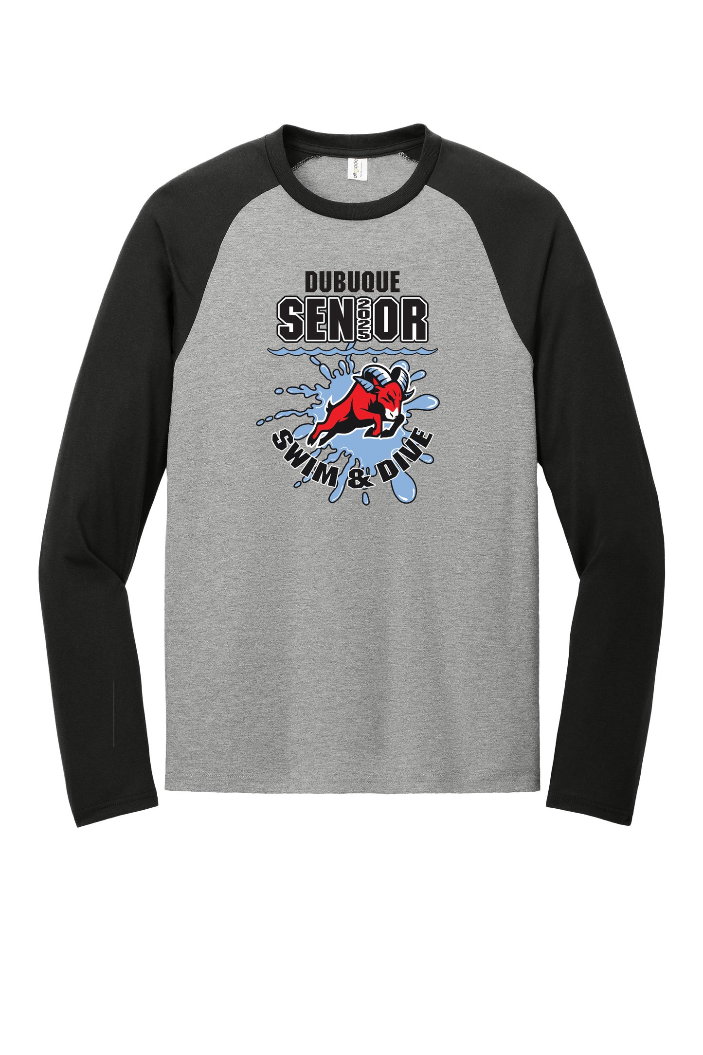 AL6009- DBQ SENIOR SWIM Unisex Tri-Blend Long Sleeve