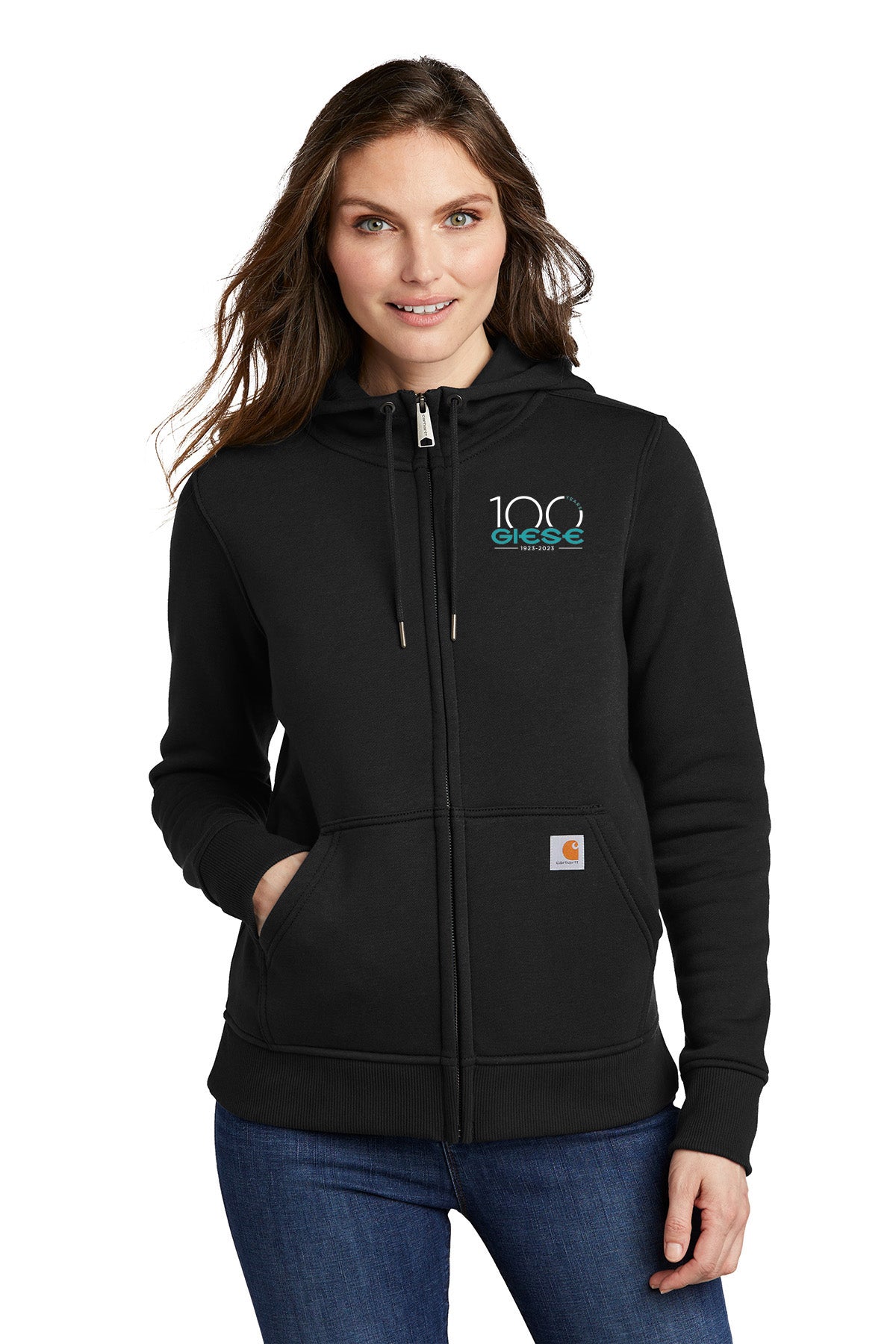 CT102788- GIESE Carhartt® Women’s Clarksburg Full-Zip Hoodie