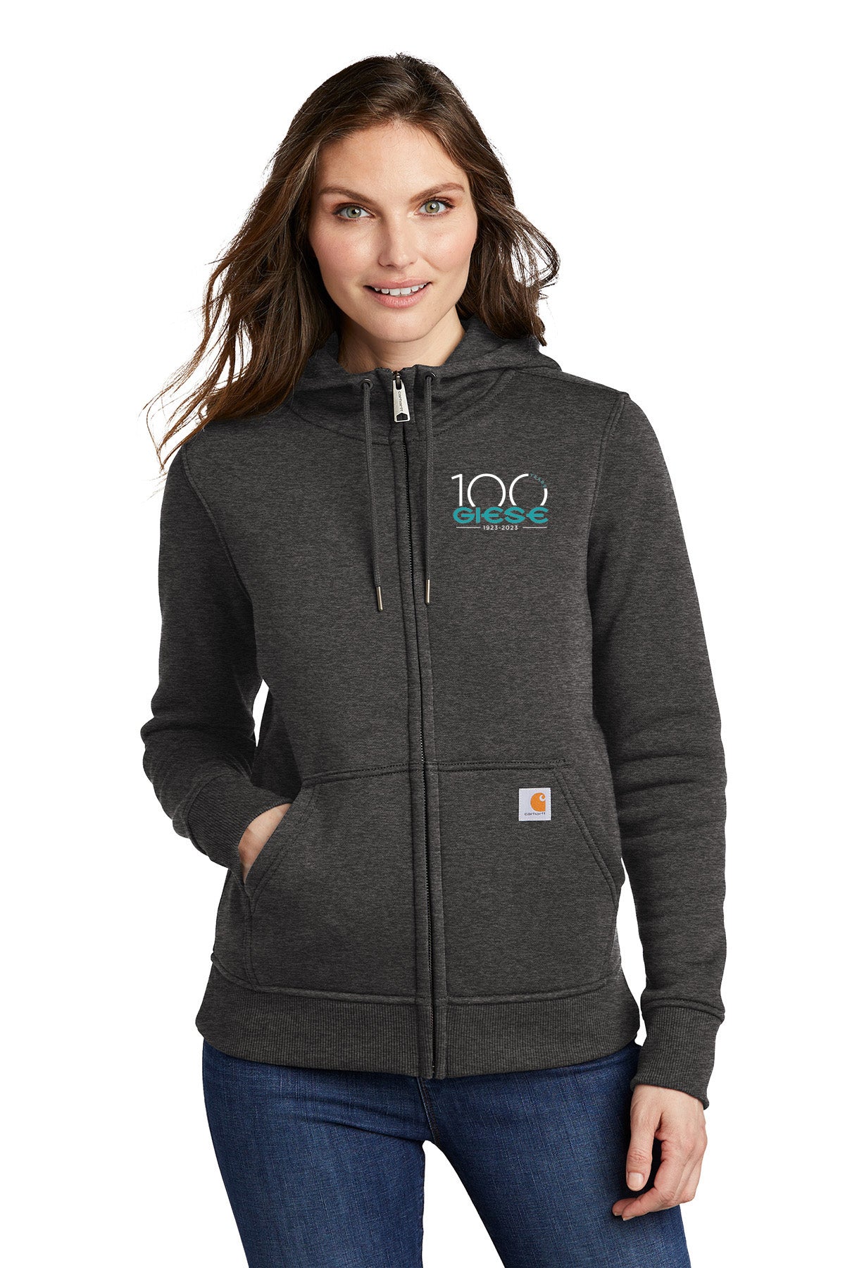 CT102788- GIESE Carhartt® Women’s Clarksburg Full-Zip Hoodie